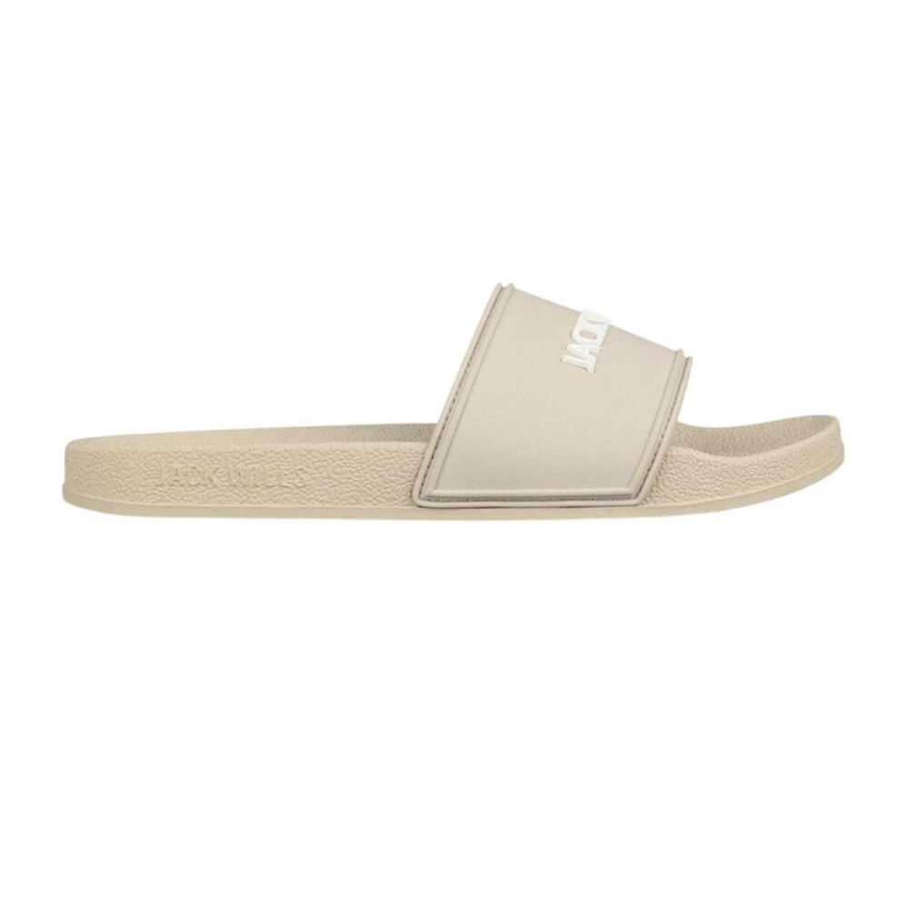 Jack Wills Mens Logo Sliders / Off White